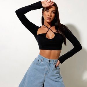 Motel Rocks Sira Crop Top